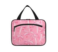 Yoogain Palm Tree Anime appeso dimensioni articoli da toeletta per gli uomini con gancio, designer espandibile snack bag per gli elementi essenziali da viaggio per le donne bolsas para maquillaje de