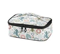 Yoogain Palude Frogs Fiore Foglia Borsa Pranzo Per Le Donne Lunch Cooler Lunchbox Per La Donna Borsa Termica Pranzo