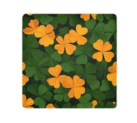 Yoogain Personalizzabile Arancione Verde Giorno di San Patrizio CloverMakeup Organizer Bag Camera Lens Panno Magico Autoadesivo Toiletry Organizer Travel Wrap 21.7 X 21.7 Wrapper per articoli da