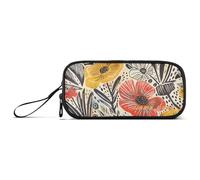Yoogain personalizzabile Bella Estate Fiori Nylon Matita Bag Per Teen Grande Capacità Arte Matita Caso Cancelleria Organizzatore per Ufficio Teen Ragazze