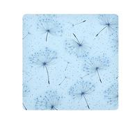 Yoogain Personalizzabile Dente di Leone Gloria BlueTravel Borse Panno Portatile Trucco Sacchetto Organizzatore Wrap 21.7 X 21.7 Wrapper Organizer Borse Per Le Donne, Dente di leone gloria blu,