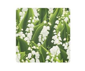 Yoogain Personalizzabile Finlandia Lily Of The Valley Beauty Cosmetic Pouch Camera Lens Cloth Magic Sticker Jewelry Organizer Wrap 21.7 X 21.7 Wrapper Organizzatori Cosmetici Per Viaggi, Finlandia