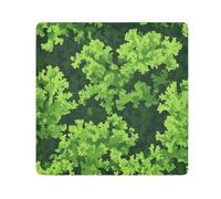 Yoogain Personalizzabile Kale Roulette Stile GreenCosmetic Bag Panno Autoadesivo Viaggio Organizer Wrap 21.7 X 21.7 Wrapper Organizzatori Cosmetici Per Viaggio, Kale Roulette stile verde, 21.7x21.7in