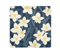 Yoogain Personalizzabile Narciso Blu Marina Titolari di Trucco Obiettivo Macchina Fotografica Panno Adesivo Magico Sacchetto di Trucco Organizzatore Wrap 21.7 X 21.7 Wrapper Per L'organizzazione,