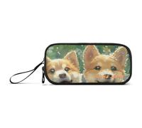 Yoogain Personalizzabile Nuoto Cucciolo di Nylon Matita Bag Per Adolescenti Grande Capacità Astuccio Per Scuola Superiore Cancelleria Organizzatore per Insegnante di Scuola Media