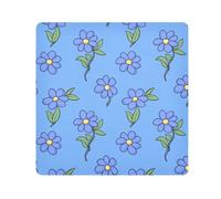 Yoogain Personalizzabile Pervinca Floreale Stile Country Style Cartoon StyleCosmetici Sacchetti Panno Magico Toiletry Organizer Travel Wrap 21.7 X 21.7 Wrapper Per L'organizzazione, Stile del fumetto
