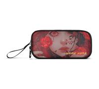 Yoogain Personalizzabile Ragazza Nylon Matita Bag Con Maniglia Grande Capacità Matita Caso di Cancelleria Bag per High School Teens