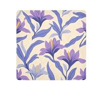 Yoogain Personalizzabile Retro Iris Modello WhiteMakeup Borsa Da Viaggio Panno Magico Autoadesivo Borsa Da Viaggio Organizer Wrap 21.7 X 21.7 Wrapper Organizzatori Cosmetici Per Viaggio, Retro, motivo