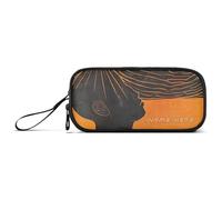 Yoogain Personalizzabile Uomo al Tramonto Nylon Zipper Matita Bag Alta Capacità Grande Cerniera Matita Caso Scuola Cancelleria per High School Nurse