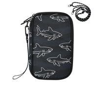 Yoogain Porta passaporto combinato per documenti di viaggio Organizer | titolare del passaporto di famiglia per il viaggio Vaccino Caso Protector Cover Documenti Organizer Holder Accessori per le