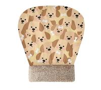 Yoogain Sacco a pelo per cani e gatti in stile cartone animato, perfetto per rifugio, invernale, accogliente, in peluche, auto-riscaldante