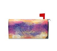 Yoogain Sunset Boho Modello Astratto Decorativo Casella Postale Coperture Magnetiche per la Primavera Divertente Natale Casella Postale Coperture Standard Size Cover para buzon