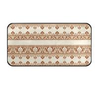Yoogain Tappeto retrò Bobo floreale a righe 99,1 x 50,8 cm