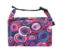 Yoogain Vibrante forme circolari variopinte pranzo Bag per bambini Eco-friendly scatole di pranzo adulti per il personale medico dell'ospedale