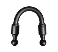 Yooghuge 17 millimetri Doppia Sfera Adattatore Testa Mount Estensione Mount Giunto di Collegamento Per Auto Moto Phone Holder Staffe di Estensione