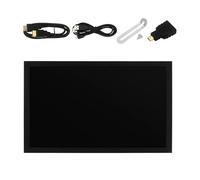 Yooghuge 7Inch Display LCD HD720P Multimedia Monitor 1.5W Altoparlante HDTV-compatibile VGA AV Ingressi per Gaming Streaming Schermo ad alta risoluzione con ingressi multipli