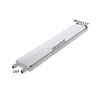 Yooghuge Alluminio Blocco di Raffreddamento Ad Acqua Dissipatore di Calore Per Macchina Minatore Standard Water Blocks 40x120mm 40x80mm 40x160mm Computer Dissipatore di Calore Pin CPU Radiatore