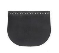 Yooghuge Borsa a tracolla alla moda con patta di ricambio con fori preforati per borse da donna che fanno a maglia accessori per borse hardware per borse, Nero , One Size