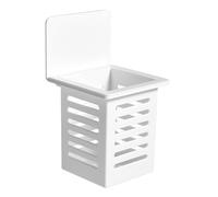 Yooghuge Cesto di drenaggio per posate da appendere alla parete, contenitore per cucchiai, bacchette, organizer per utensili da appendere alla parete, per la casa, la cucina, posate, cesto di