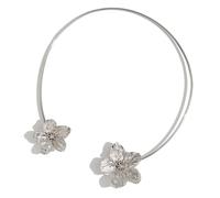 Yooghuge Collana con ciondolo a forma di fiore e stelle marine, regolabile, regolabile, realizzata a mano, accessorio da donna, Star, come descritto, come descritto
