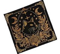 Yooghuge Quadrato Divinazioni Arazzo Stella Fiore Astrologia Tovaglia Tarocchi Tovaglia Tovaglia Stregoneria Forniture Altari Tarocchi Carta Panno
