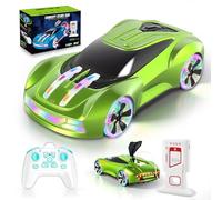 YOOHBERRYS Macchina Telecomandata per Bambini, 2.4Ghz Macchina Radiocomandata con Luce, Musica e Spruzzi,4WD 18KM/H Macchina Telecomandata Drift, 360 Rotazione, Deriva, per Bambini 6+ Anni (Verde)