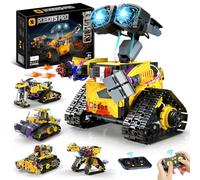 YOOHBERRYS Technic Robot Telecomandati per Bambini, 5-in-1 Kit di Costruzione di Robot Programmabile con App e Telecomando, Regalo Educativo per Ragazzi e Ragazze Dagli 6 ai 12 anni (Giallo)