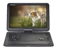 YOOHOO Lettore DVD portatile 19,6" per auto e bambini con HD Grande schermo 17,1", grande formato compatibile con tutte le regioni, più regioni, lettore DVD automatico per bambini