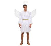 YOOJIA Costume Angelo Uomo Costume D'Amore Per Angelo Per Serata Tosse Carnevale Costume Angelo Della Morte Uomo