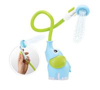 Doccino per bambini a forma di elefante - Yookidoo - Elephant Baby Shower - Blu - Giocattolo da bagno, facile da usare e sicuro anche per i neonati, 0-2 anni