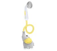 Yookidoo - Doccetta elefante giallo per il bagnetto, giocattoli per il bagnetto e la doccia risveglio dei sensi, tubo spruzzatore giocattolo per il bagnetto, regalo per bambini da 0 a 2 anni