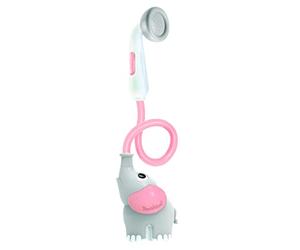 Yookidoo - Doccetta elefante rosa per il bagnetto, giocattoli per il bagnetto e la doccia risveglio dei sensi, tubo spruzzatore giocattolo per il bagnetto, regalo per bambini da 0 a 2 anni