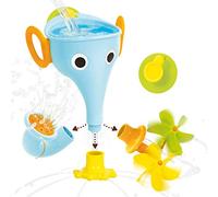 Yookidoo - FunElefun Blu: Divertente Imbuto Elefante per l'ora del Bagnetto! Accessori Interattivi inclusi, stimola la Curiosità e dei bambini.