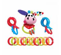 Yookidoo YKD40153 Clips, Rattle 'N' Links-Cow