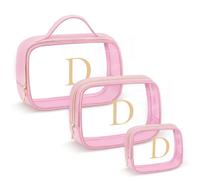 YOOLIFE Beauty case da donna, adolescente, ragazza, idea regalo | Beauty case da viaggio, trasparente, regalo di compleanno personalizzato per donne, bambini, fidanzata, sorella, figlia