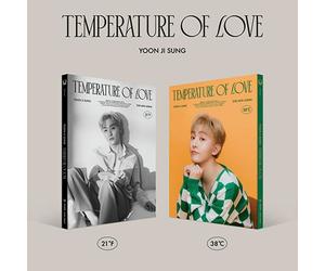 YOON JI SUNG 2° Mini Album [Temperatura dell'amore] CD casuale + libro +...