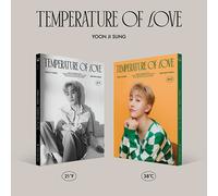 YOON JI SUNG 2° Mini Album [Temperature of Love] CD Casuale + Libro + P.Card ...
