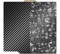 YOOPAI Bambulab - Piastra di stampa su entrambi i lati testurizzata PET + PEO 257 x 257 mm, per stampante 3D Bambu Lab P1P/P1S/X1