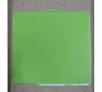 YOOPAI Kalte Druckplatte für Bambu Lab P1S P1P X1C X1E A1, 257x257mm Kaltdruck Bauplatte - Kühl & Energieeffizient mit Starker Haftung, Inkl. AR-Code，Grün