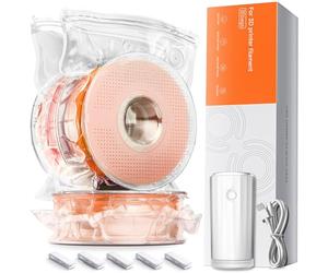 YOOPAI Kit sacchetti sottovuoto per filamento per stampante 3D con pompa automatica, 20 sacchetti extra grandi (38 x 33 cm), compatibili con filamento Bambu Lab 1,75 mm