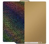 YOOPAI PEI+PEY Build Plate for Bambu lab, Double Sided 257×257mm 3D Build Platform,Textured PEI PEY Sheet 3D Printing Bed for Bambu Lab A1/X1/X1C/X1E/P1P/P1S 3D Printers