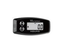 YOOREAL Contaore a Vibrazione, Spegnimento Utente Impermeabile IP67 | per Gas/Diesel/Motore Compressore Moto Spazzaneve Rimorchio Motolivellatrice Idropulitrice