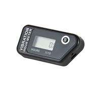 Yooreal Contaore a Vibrazione Wireless,Impermeabile IP67 Manutenzione della macchina, promemoria manutenzione, adatto a tutte le macchine vibranti ecc