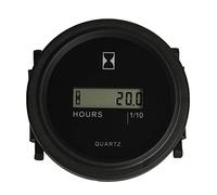 Yooreal DC 4.5V 90V Digital Contaore Hour Meter,ore totali ripristinabili, archiviazione dei dati per tosaerba Generatore di trattore Golf cart ZTR/Riding tosaerba Land Trimmer ecc
