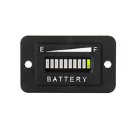Yooreal Misuratore Batteria 12/24v, Indicatore Di Batteria Per Batteria Al piombo Acido (Tipo di Trojan non incluso) Alimentato Club Car Trailer di viaggio Muletto Scrubber Lavasciuga Pavimenti Moto