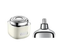 yoose 2 in 1 Tagliapeli Naso e Rasoio Elettrico - in Lega, Testine Intercambiabili, Ricaricabile USB-C, Impermeabile IPX7, Depilatore Viso Donna e Uomo, per Casa, Viaggio e Auto