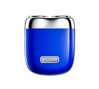 yoose Mini 2.0 - Rasoio elettrico compatto da viaggio - Blu