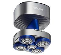yoose Rasoio Testa Calva Uomo IPX7 rasoio elettrico corpo uomo(5 Testine