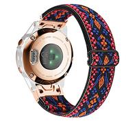 YOOSIDE Cinturino in nylon per Fenix 7S / Fenix 6S / Fenix 6S / epix Pro 42mm / Instinct 2S, Quick Fit 20mm morbido nylon elastico per Garmin Descent Mk2S