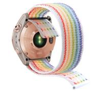 YOOSIDE Cinturino in nylon per orologio Fenix 7S, Fenix 6S, Fenix 5S, Instinct 2S, 20 mm, ad asciugatura rapida, ultraleggero, sportivo, per Garmin Epix Pro 42 mm, Descent Mk2S, 20mm